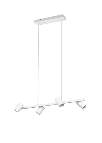 Trio Marley - Hanglamp - Wit 4 x gu10 Armatuur