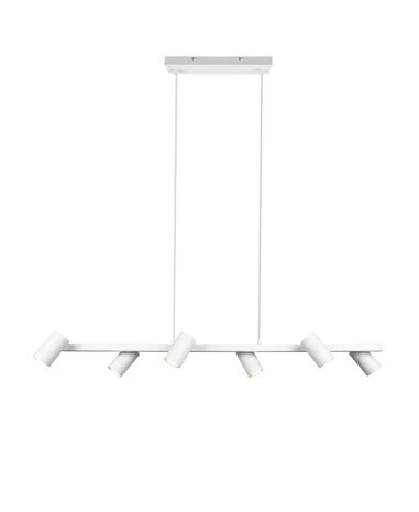 Trio Marley - Hanglamp - Wit 6 x gu10 Armatuur