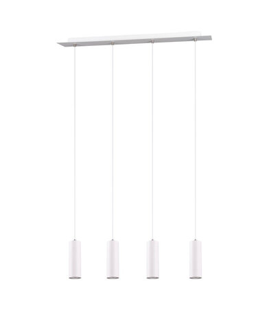 Trio Marley - Hanglamp - Wit 4 x gu10 Armatuur H:150cm