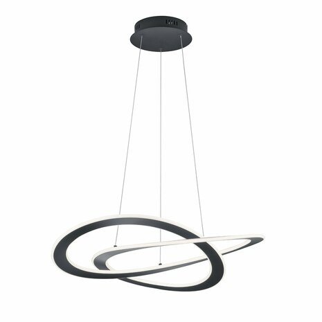 Trio Oakland Led Hanglamp  Antraciet