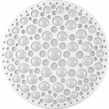 Reality Chizu - LED Plafondlamp - Plafondverlichting - 11W - Natuurlijk Wit 4000K - Rond - Wit - Kunststof