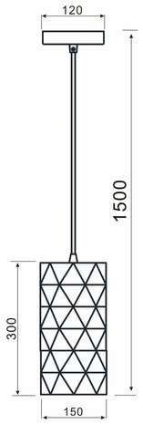 Deko-Light Asterope Linear - Hanglamp Metaal - Zwart