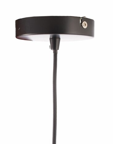 Deko-Light Asterope Round 250 mm - Hanglamp Metaal - Rond - Mat Zwart