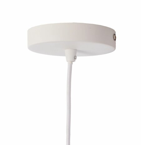 Deko-Light Asterope Round 400 - Hanglamp Metaal - Rond - Mat Wit