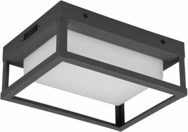 Trio Leuchten Witham Wandlamp IP54 SMD LED Antraciet