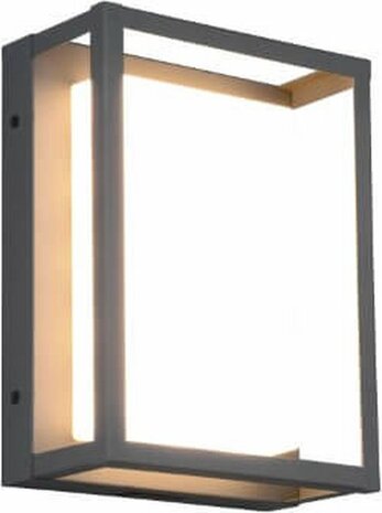 Trio Leuchten Witham Wandlamp IP54 SMD LED Antraciet