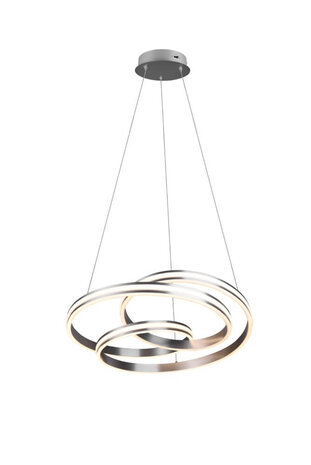 Trio Hanglamp Nuria 60cm Nikkel Mat