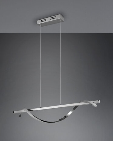 Reality Hanglamp Isabel 100cm lang chroom