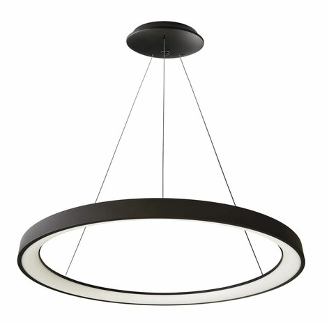 Deko-Light - Merope - Hanglamp - Zwart - Dimbaar - In hoogte verstellbaar - aanpasbare licht kleur - 3000K/4000K - 600mm