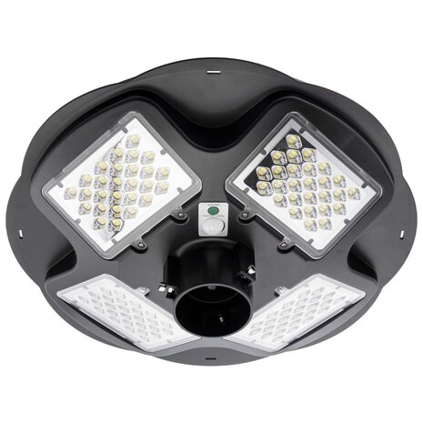 Solar Buiten Verlichting - Tuin verlichting - straatlantaarn 200 W - 1700 lm op zonne-energie - IP65