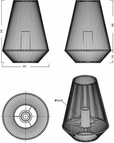 REALITY MINEROS - Tafellamp - Grijs - incl. 1x SMD 0,2W - Solar - Zonne energie - Snoerloos - Oplaadbaar - Buitenverlichting - IP44