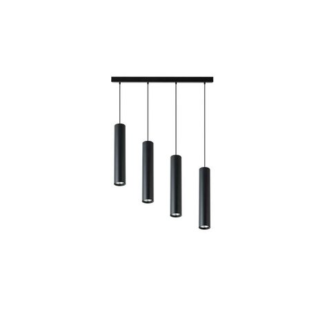 PIRRO-4-Hanglamp-Plafondlamp-GU10 Fitting-x4-Eetkamer-Keuken-woonkamer-490mm