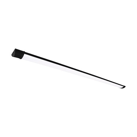 LOTOS Plafondlamp - LED Batten - LED Armatuur - Aanpasbare kleur CCT - Aanpasbare watt 25/30/40w -2830 / 3280 / 4180 Lumen - Zwart 1200mm