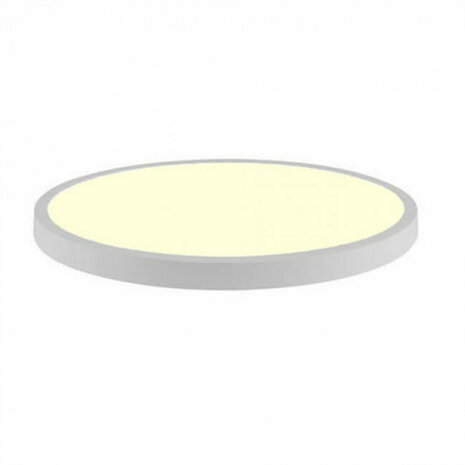 MILENA - Led Plafondlamp - Witte kleur - opbouwlamp - 36w - CCT - Aanpasbare licht kleuren 3000K,4000K,6000K - 3600Lumen - Rond - 290 mm