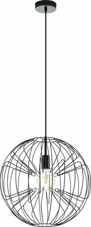 EGLO Okinzuri - Hanglamp - E27 - &Oslash; 45 cm - Zwart