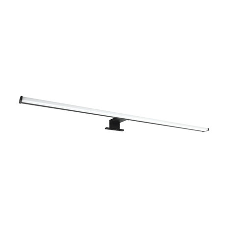 NERON LED Spiegelverlichting - Badkamer Lamp - Schilderijverlichting - Rechthoek 10W - 950 Lumen - 4000K Daglicht wit - Zwart - Kunststof - 780 mm - IP44