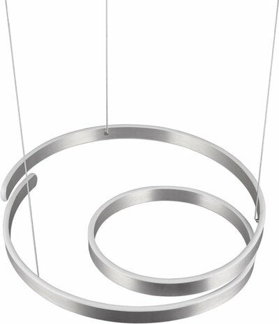 Hanglamp Trio Leuchten Marnie aluminium