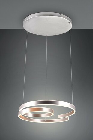 Hanglamp Trio Leuchten Marnie aluminium