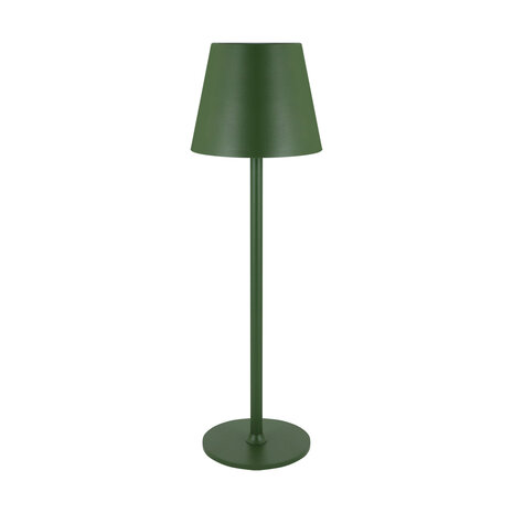 Toga Led - Tafellamp Oplaadbaar &ndash; Draadloos en dimbaar &ndash; CCT - Warm wit / Daglicht / koud wit - Moderne touch lamp &ndash; Nachtlamp Slaapkamer &ndash; 37 cm &ndash; Groen