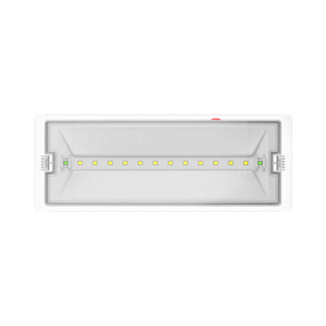 BRAYTRON Led Noodverlichting -Uitgang-Oplaadbare batterijen- Opbouw Waterdicht-IP54 3 Watt - 6500K KOEL WIT LICHT