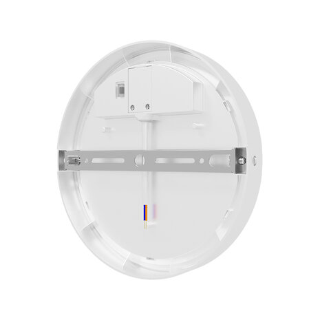 Bulkhead -LED Plafondlamp - 3IN1 Microwave Bewegingssensor - Aanpasbare kleur CCT - 18w - 2020 Lumen - Wit - IP65 - 222mm